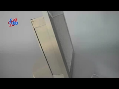 Box di filtro dell'aria HEPA utilizzato in elevati standard di qualità dell'aria.