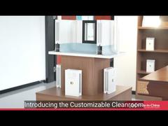 Pannello sandwich per camera bianca PU/EPS/MGO/Lana di roccia con proprietà ignifughe/fonoassorbenti/leggere per camera bianca